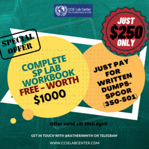 Read more about the article CCIE SP Written & Lab Combo Package-Only Pay $250